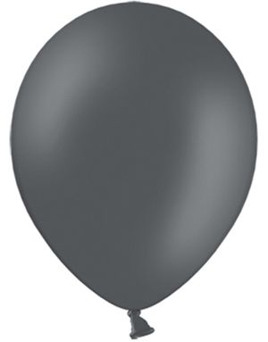 10 stk 27 cm - Mørk Grå Ballonger