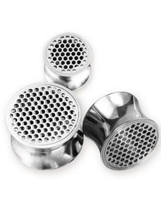 Piercing Plugg med Nettingflate