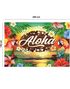 Stort Aloha Hawaii Banner/Fotobanner 220x150 cm