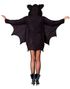 Flaggermus Kostymekjole med Hette