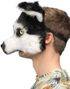 Husky Hund Plysjmaske