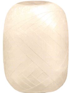 20 meter Ivory/Elfenben Ballongbånd / Gavebånd - 5 mm Bred