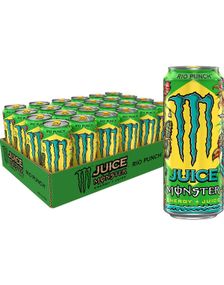 24 stk Monster Energy Juiced Aussie Lemonade - Helt Brett 24x500 ml (UK Import) 
