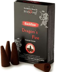 Dragon's Fire - 12 stk Stamford Backflow Røkelseskuber