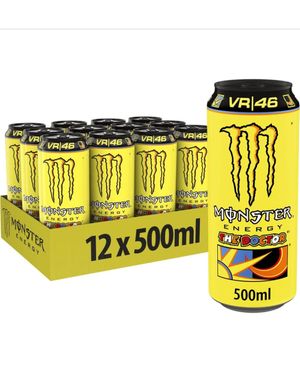 12 stk Monster Energy The Doctor 500 ml Energidrikk - Helt Brett (Import)