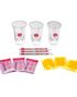 O's Bubble Popping Boba DIY Kit - Fersken og Grønn Te 240 gram (Taiwan)