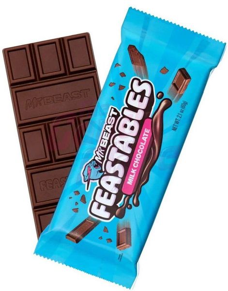 Mr. Beast Bar Milk Chocolate 60 g (USA Import)