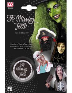 Missing Teeth - Svart Tannfarge