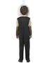 Pumpkin Scarecrow Reaper - Fugleskremsel Kostyme med Maske til Barn 
