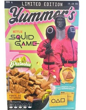 Yummers Squid Game Frokostblanding med Pistasjfyll 300 g