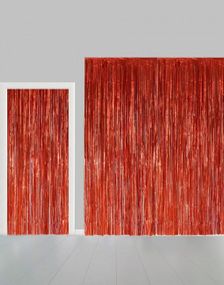 Orange Shimmer Dørforheng 240x100 cm