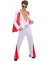 Lisensiert Elvis Jumpsuit Herrekostyme 