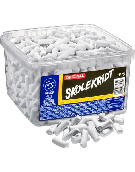 2 kg Boks Skolekridt