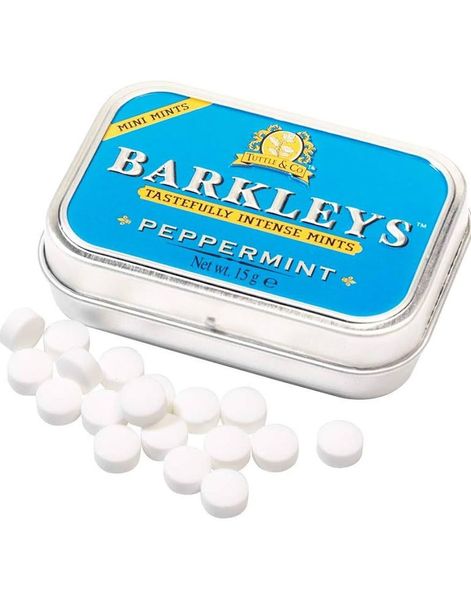 Barkleys Sugarfree Peppermint Tasteful Intense Mints - Sukkerfrie Sukkertøy