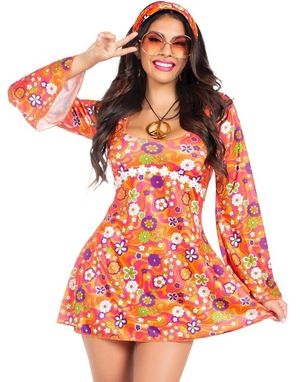 Hippie Chick Damekostyme