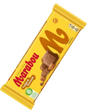 Marabou Fudge og Havsalt Melkesjokolade 160 gram