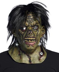 Zombie Frankenstein Latex Maske