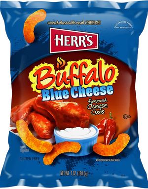 Herr's Hot Buffalo Blue Cheese Curls 170 gram (USA Import)