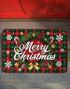 Merry Christmas Dørmatte - 60×40 cm