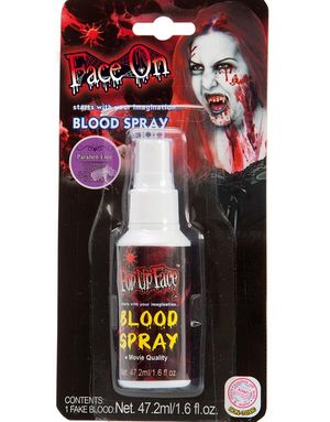 Rød Blodspray Teatersminke/Spesialeffekt- 47 ml