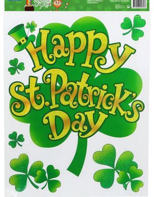 Vindusklistremerker Happy St. Patrick's Day