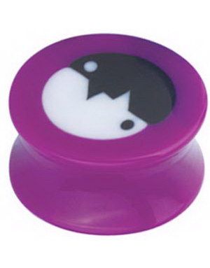 Modern Yin Yang - Lilla Akryl Plugg
