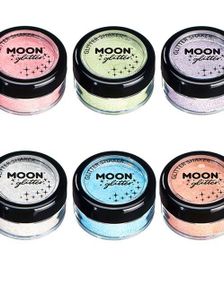 VELG BLANT 8 FARGER - Pastellfarget Glitter Shaker