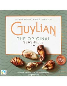 Guylian The Original - Belgisk Luksus Sjokoladekonfekt med Hasselnøttfyll 250 gram