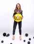 18th Birthday - Rund Gullfarget Folieballong 45 cm