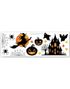 Forskjellige Halloween Klistremerker Veggdekorasjon 70x80 cm