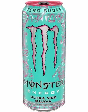 Monster Energy Ultra Vice Guava - Sukkerfri 473 ml (USA Import) 
