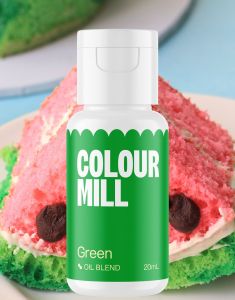 Colour Mill Grønn Oljebasert Matfarge - 20ml