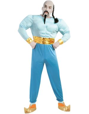 Aladdin Inspirert Ånden i Lampen Herrekostyme