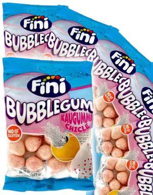 12 stk Fini Dino Eggs Bubblegum - Dinosauregg Tyggegummi - Hel Eske 900 gram