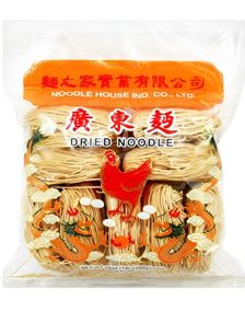 Tørkede Flate Hvetenudler - Noodle House 454 gram (Asia Import)
