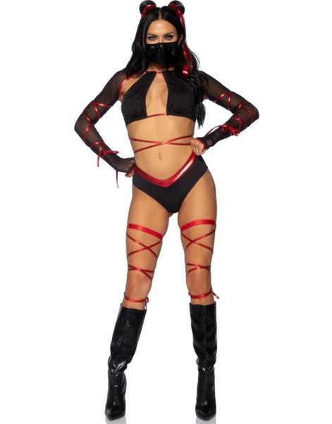 Lethal Ninja - Sexy Ninjakostyme til Dame