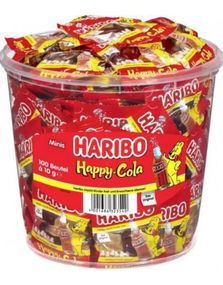 100 stk Haribo Happy Cola Minis 1 kg
