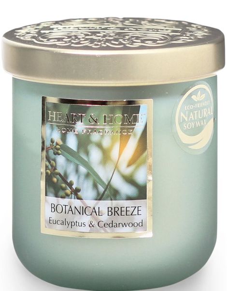 Heart & Home Botanical Breeze - Lite Duftlys i Glass