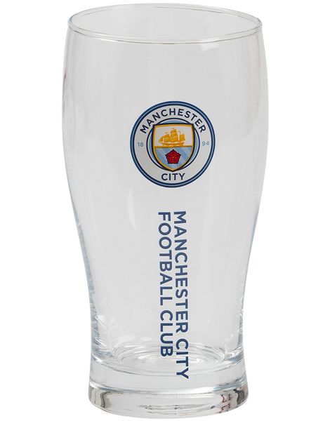 Lisensiert Manchester City Ølglass - 1 Pint (0,57 liter)
