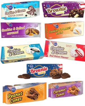 Taste Them All - American Bakery Kjeks - Ni Smaker - Pakketilbud