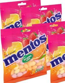 1838073600_112 stk Poser med Mentos Fruit - Hel Eske 1620 gram