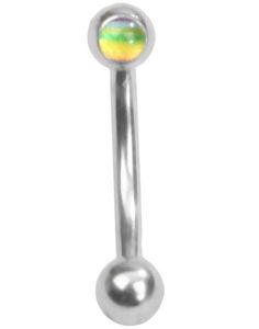 Rainbow - 1.2 x 8 mm Øyenbrynspiercing