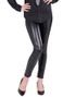 Svart Leatherlook Leggings