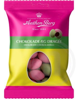 Anthon Berg Sjokoladeegg Dragé 80 gram