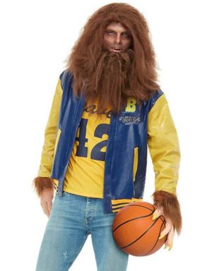 Teen Wolf Inspirert Kostyme Med Parykk og Skjegg til Herre