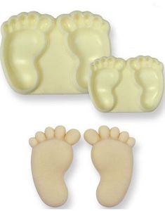 JEM Pop It Mould - Babyføtter Form