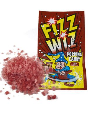 Fizz Wiz Popping Candy med Cola Smak 7 gram
