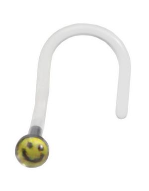 Yellow Smily - Nesepiercing
