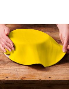 FunCakes Fondantlokk - Mellow Yellow / gul 430 gram