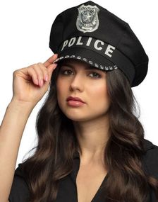 B-VARE! Politi Hatt med Stener
